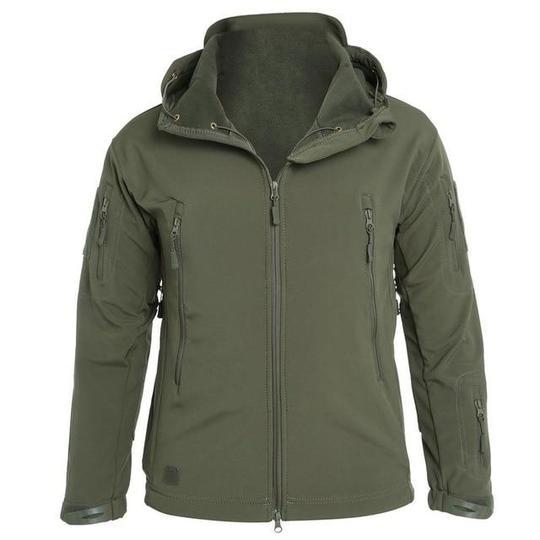 Soft Shell Men's Windproof Hooded Jacket – Outdoor, Sport & Everyday Wear