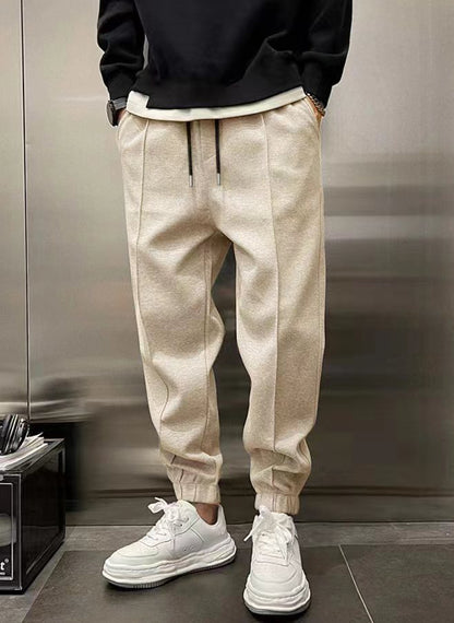 Thicken Ankle-tied Sweatpants