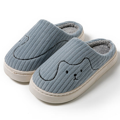 Unisex Non-slip Warm Plush slippers