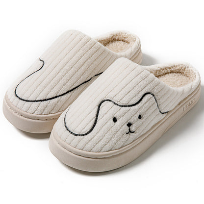 Unisex Non-slip Warm Plush slippers