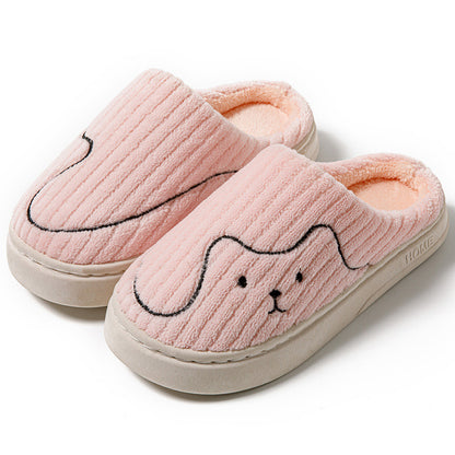 Unisex Non-slip Warm Plush slippers