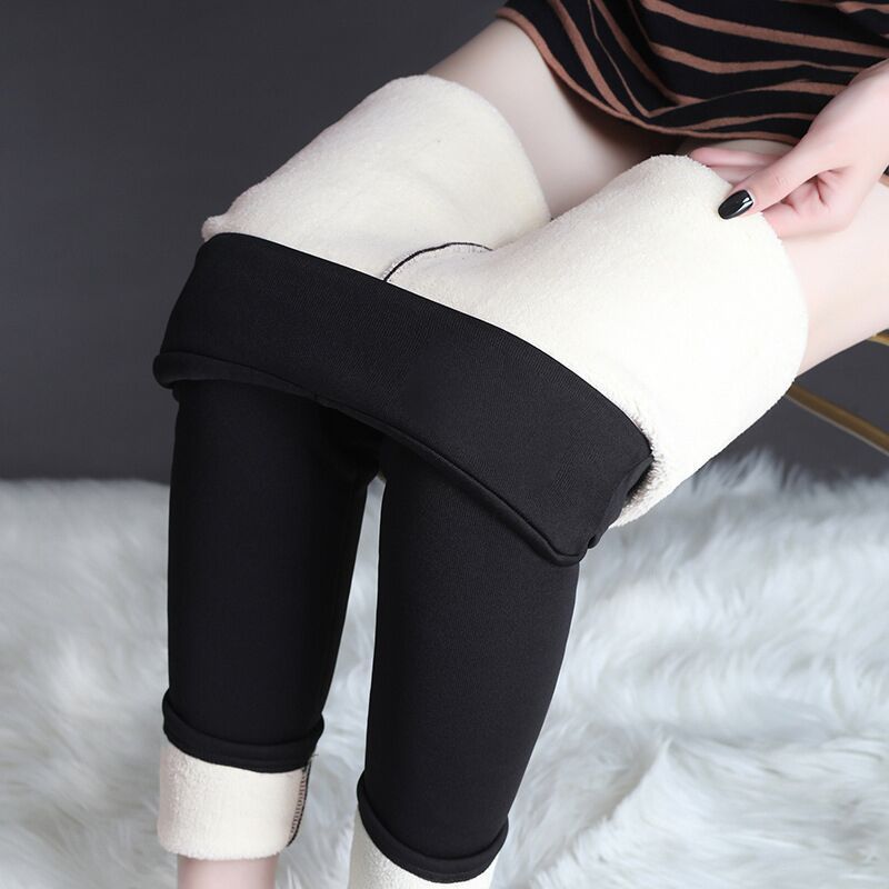 Winter Leggings Warm Thick High Stretch for Woman