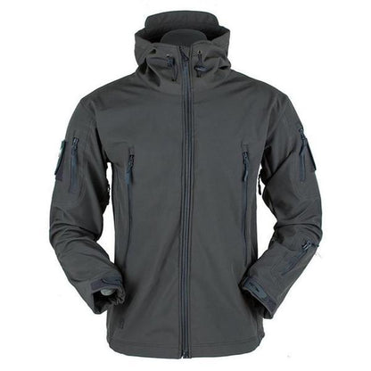 Soft Shell Men's Windproof Hooded Jacket – Outdoor, Sport & Everyday Wear