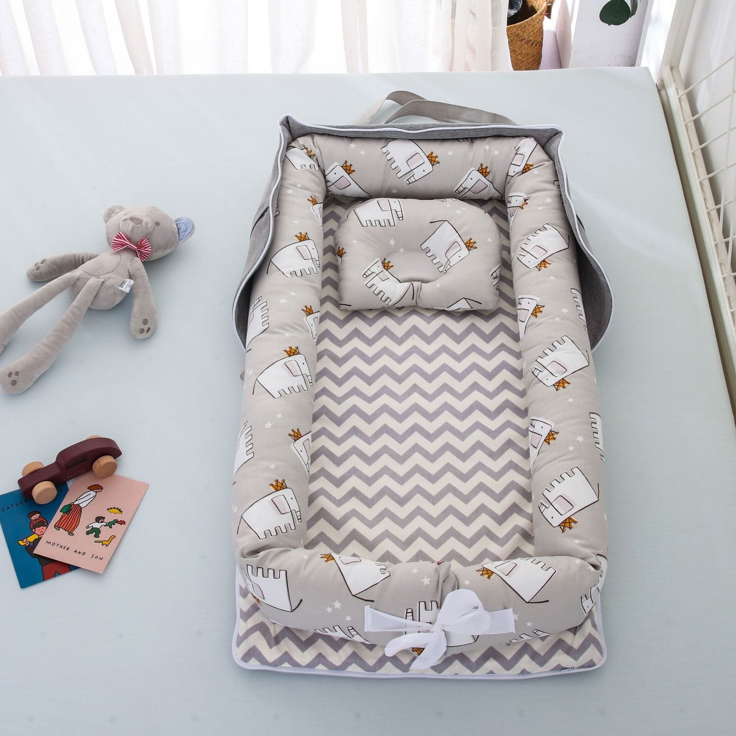 Cotton Portable Baby Bed