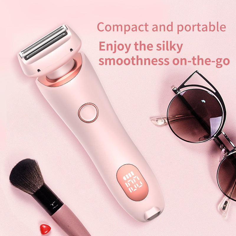 2 In 1 Woman Waterproof Electric Shaver