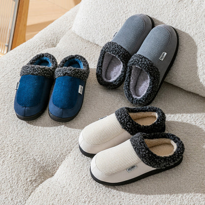 Men's Warm Cotton Slippers