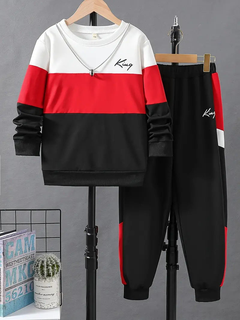Hoodie Pants Two-piece Set