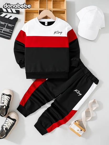 Hoodie Pants Two-piece Set