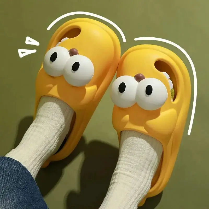 Rolling Eyes Slippers