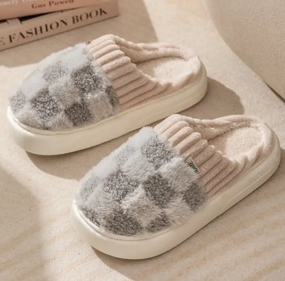 Winter Fluffy Fur Slippers