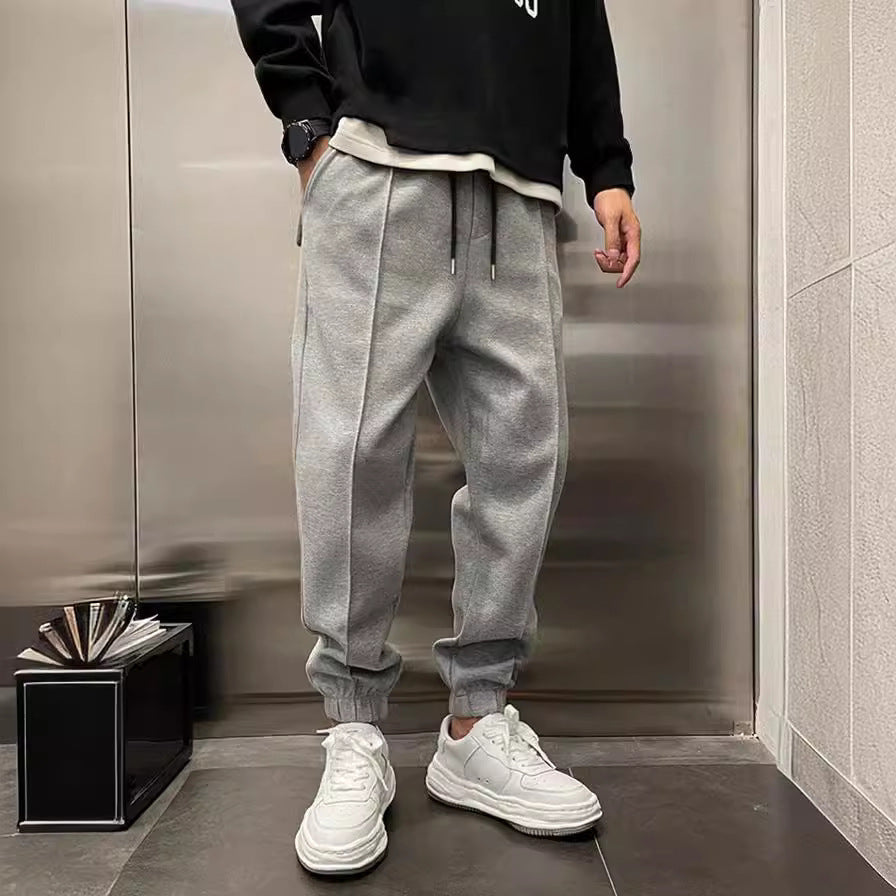 Thicken Ankle-tied Sweatpants