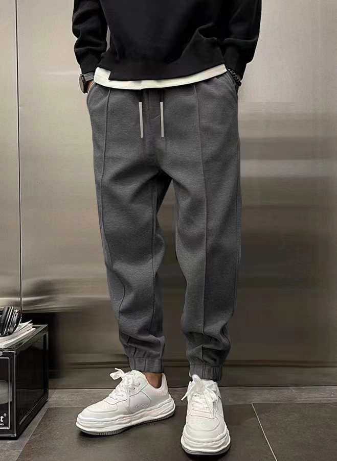 Thicken Ankle-tied Sweatpants