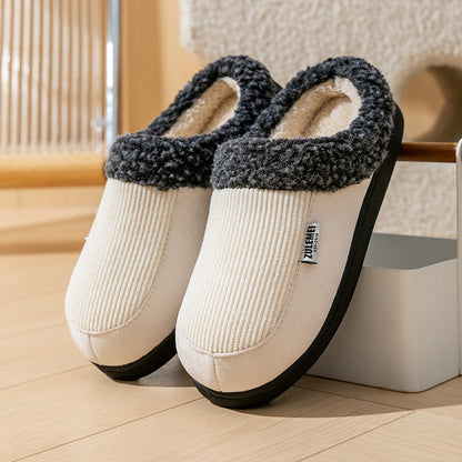 Men's Warm Cotton Slippers