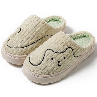 Unisex Non-slip Warm Plush slippers