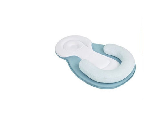 Portable Newborn Baby Crib – Folding Travel Bed with Soft Cotton Cushion