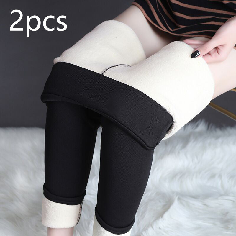 Winter Leggings Warm Thick High Stretch for Woman