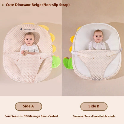Newborn Feeding Wedge Pillow – Anti-Spit Up Sleep Ramp for Babies