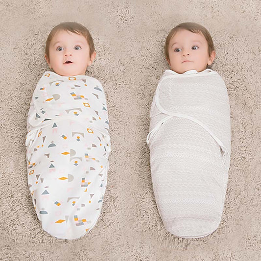Soft Baby Swaddle Blanket – Pure Cotton Newborn Wrap with Animal Prints