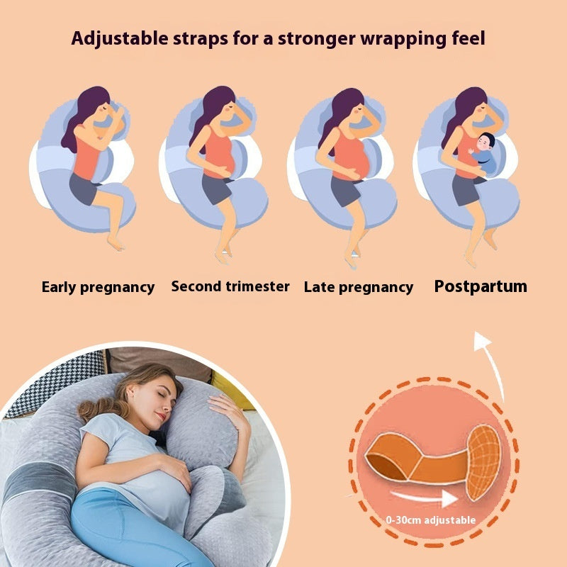 Pregnancy High Rebound Wrapped Body Support Lazy Pillow