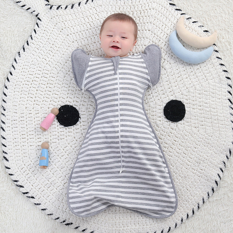 Pure Cotton Anti-Scare Baby Swaddle Hug (1–3 Years)