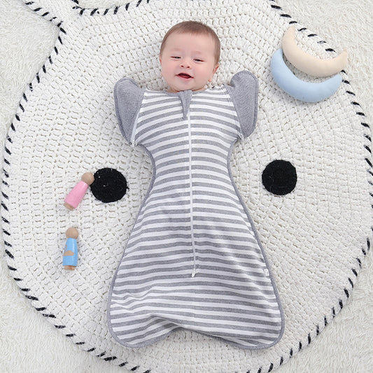 Pure Cotton Anti-Scare Baby Swaddle Hug (1–3 Years)