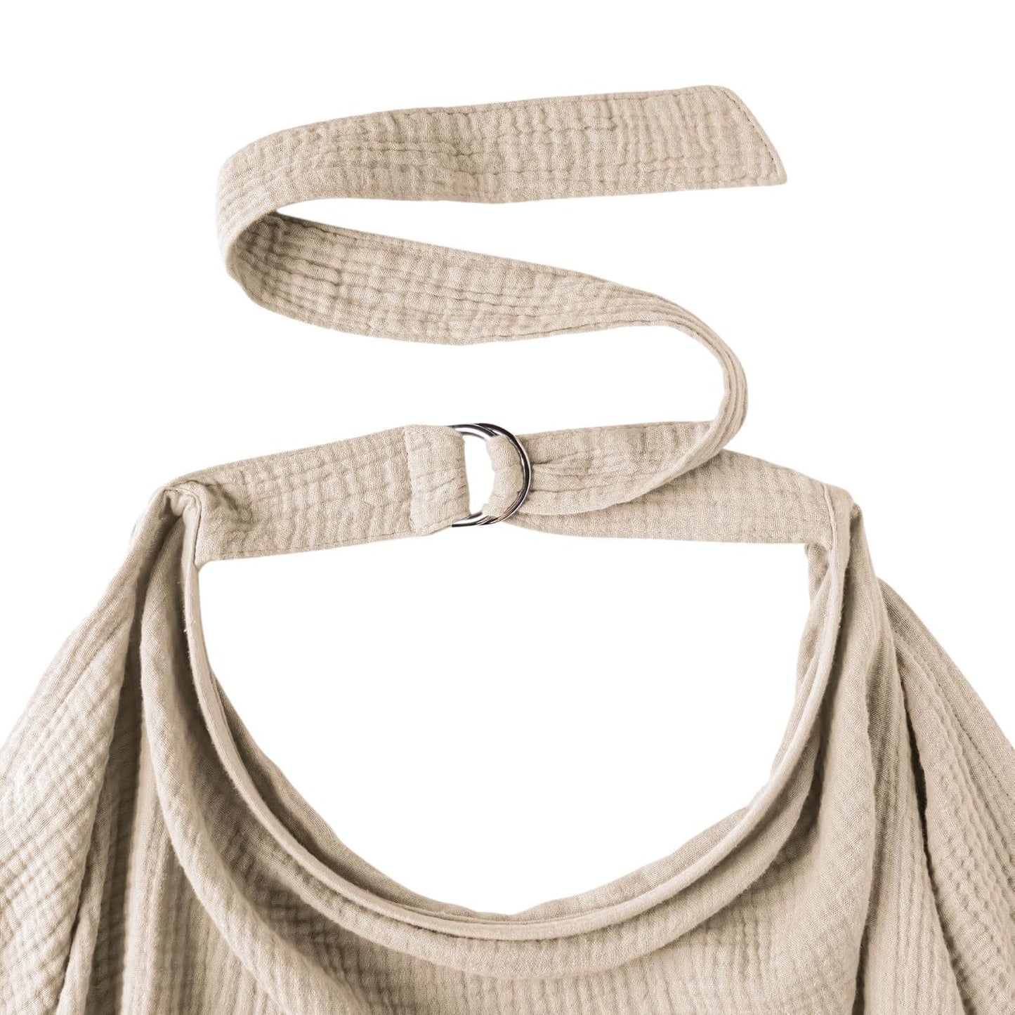Muslin Nursing Cover – Breathable Breastfeeding Apron & Multi-Use Canopy