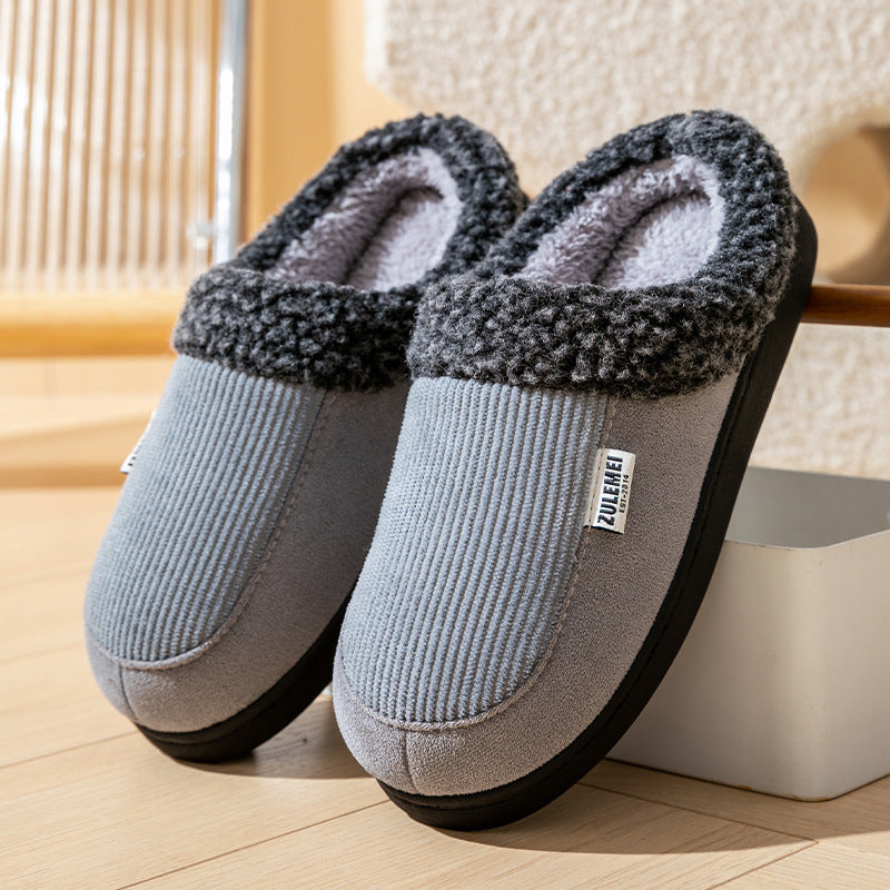 Men's Warm Cotton Slippers
