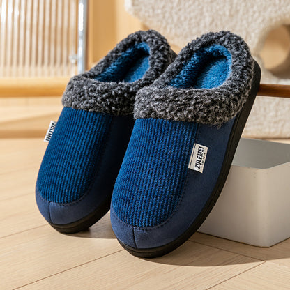 Men's Warm Cotton Slippers