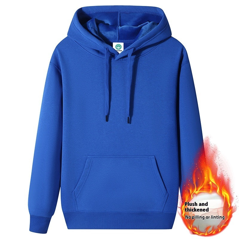 Fleece-lined Thick Hoodie
