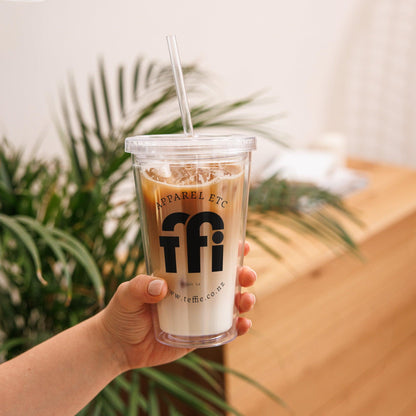 Teffie | Clear plastic tumbler