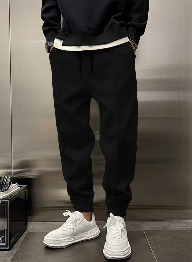 Thicken Ankle-tied Sweatpants