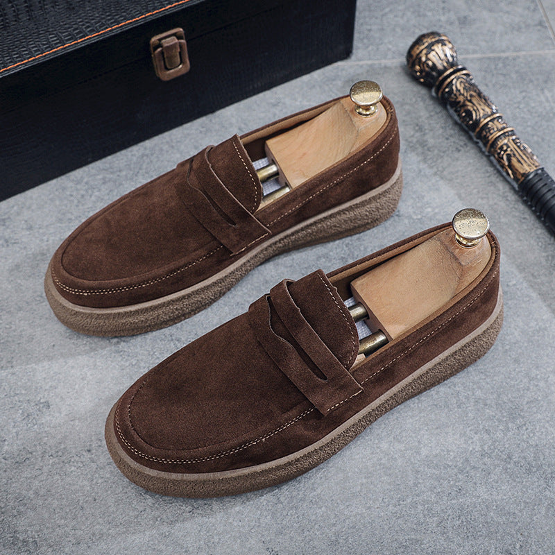 Men’s Casual Loafers – Soft-Bottom Lazy Driving Shoes