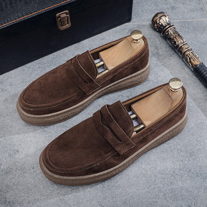Men’s Casual Loafers – Soft-Bottom Lazy Driving Shoes