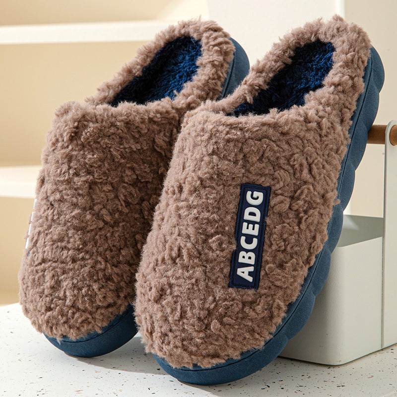 Indoor Warm Thickened Cotton Slippers