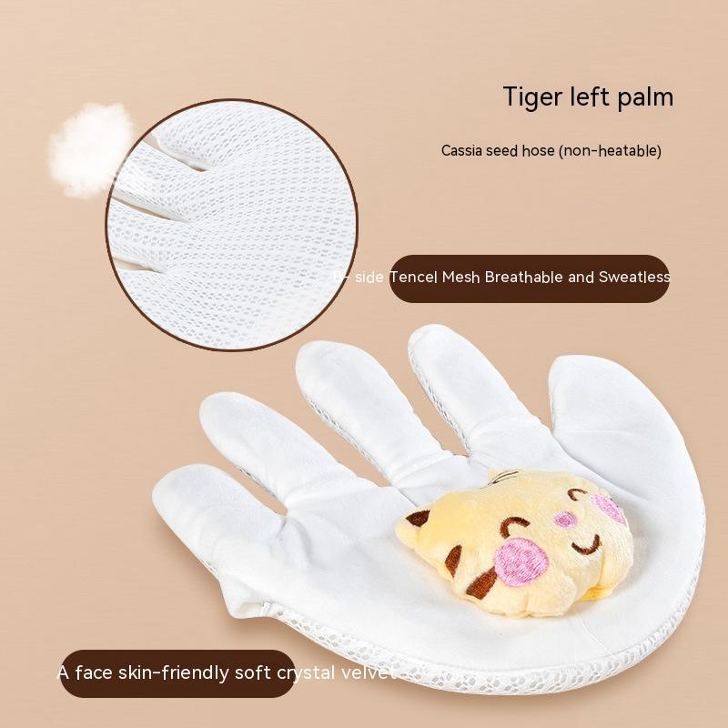 Baby Comfort Palm Rice Sack Pillow for Soothing Infant Sleep