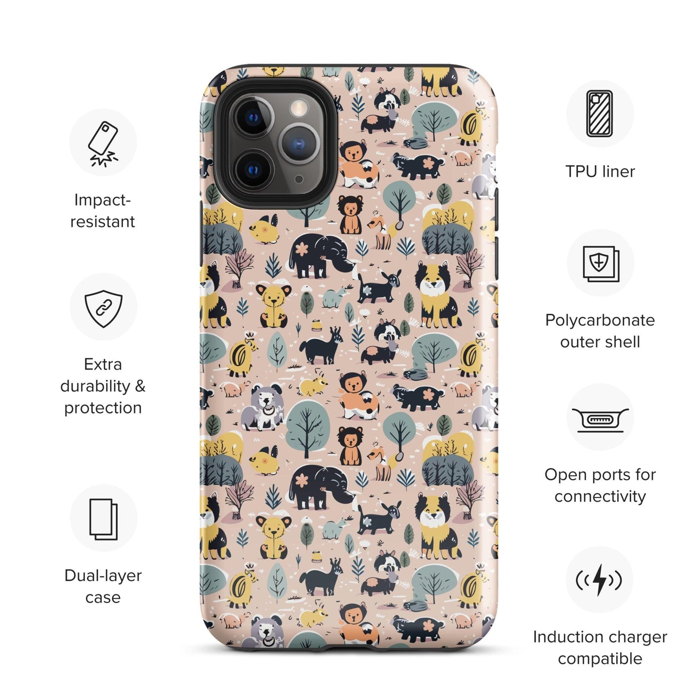 Mini animals | Tough Case for iPhone® - Teffie