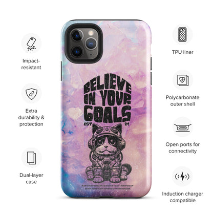 Believe in your goals | Tough Case for iPhone® - Teffie