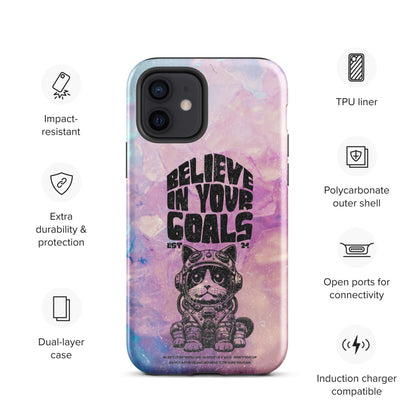 Believe in your goals | Tough Case for iPhone® - Teffie