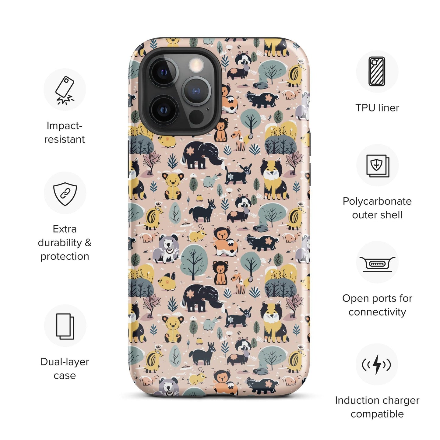 Mini animals | Tough Case for iPhone® - Teffie