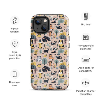 Mini animals | Tough Case for iPhone® - Teffie