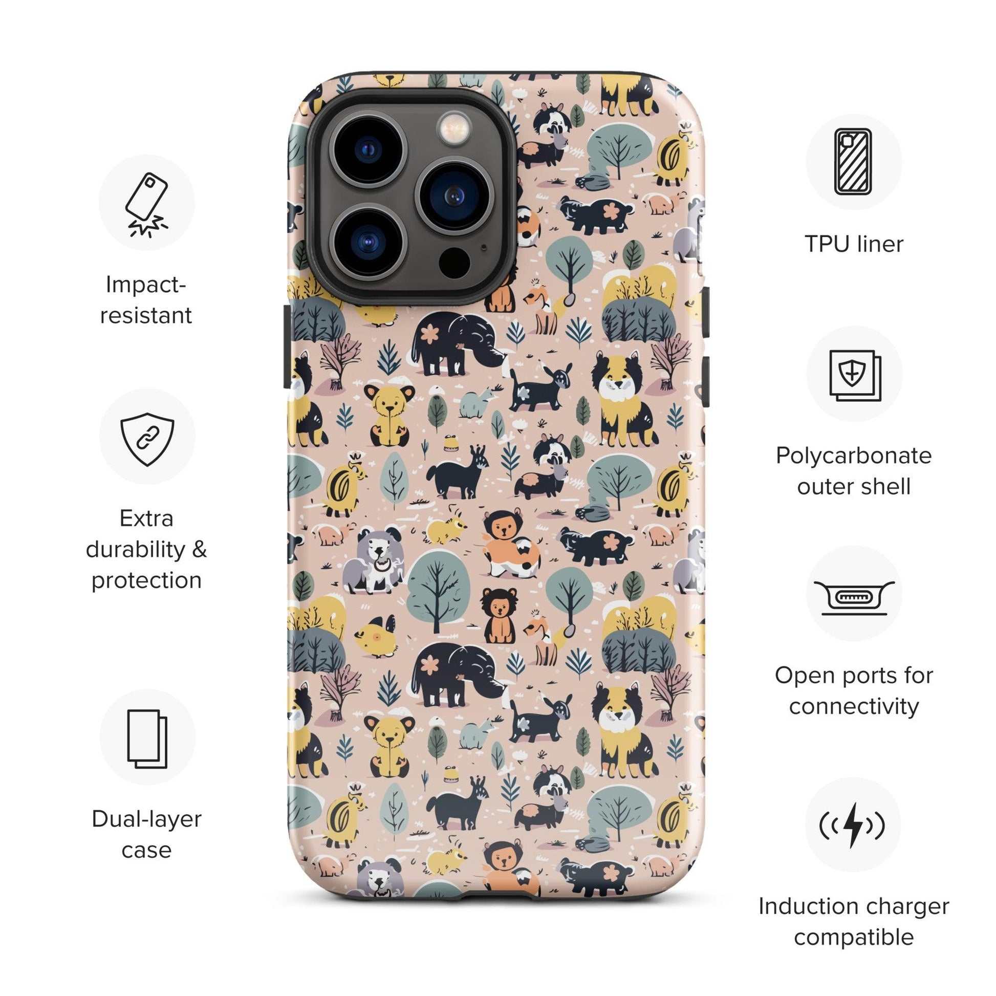 Mini animals | Tough Case for iPhone® - Teffie