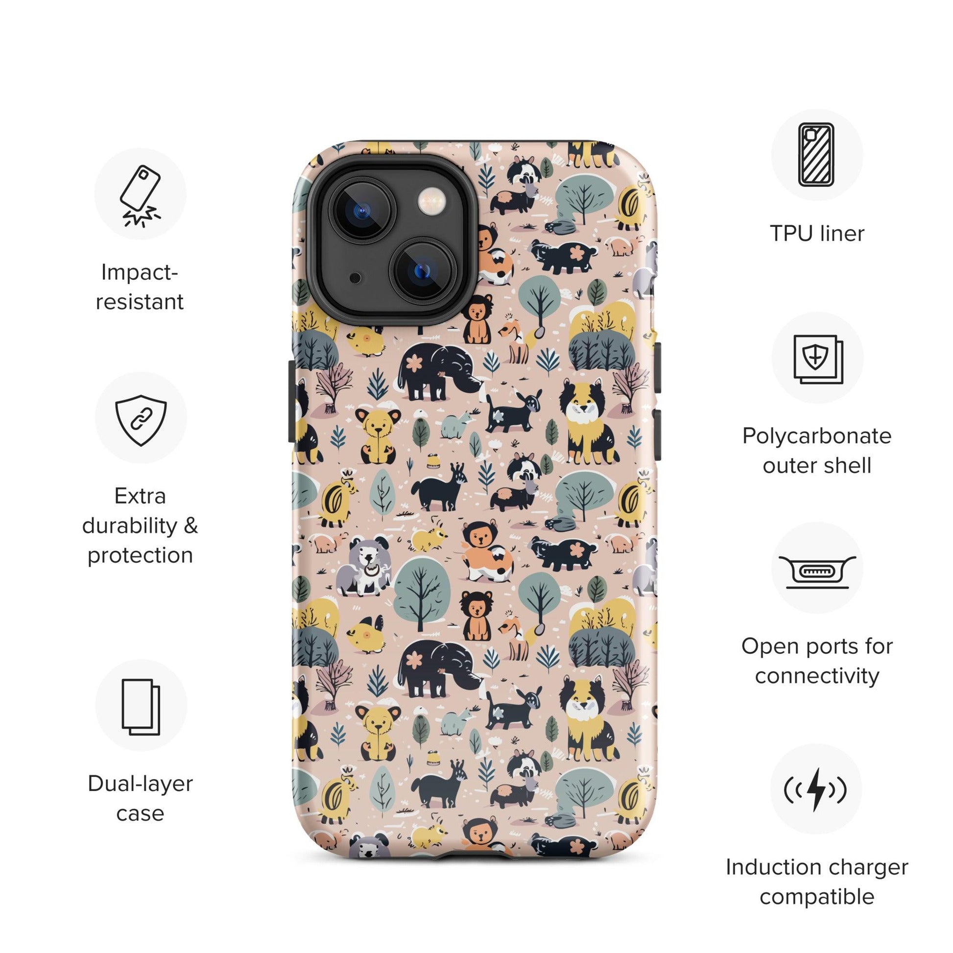 Mini animals | Tough Case for iPhone® - Teffie