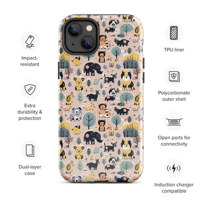 Mini animals | Tough Case for iPhone® - Teffie