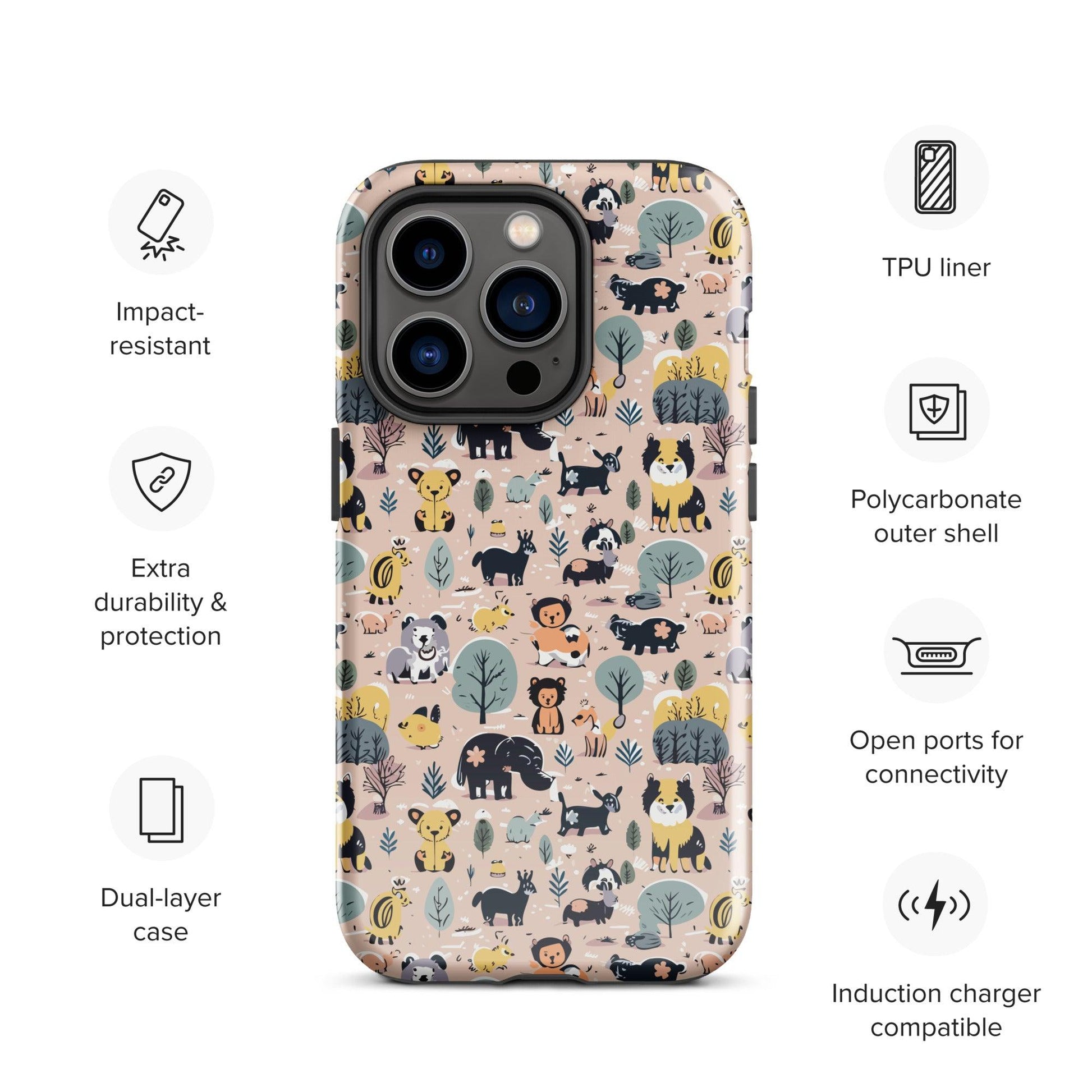 Mini animals | Tough Case for iPhone® - Teffie