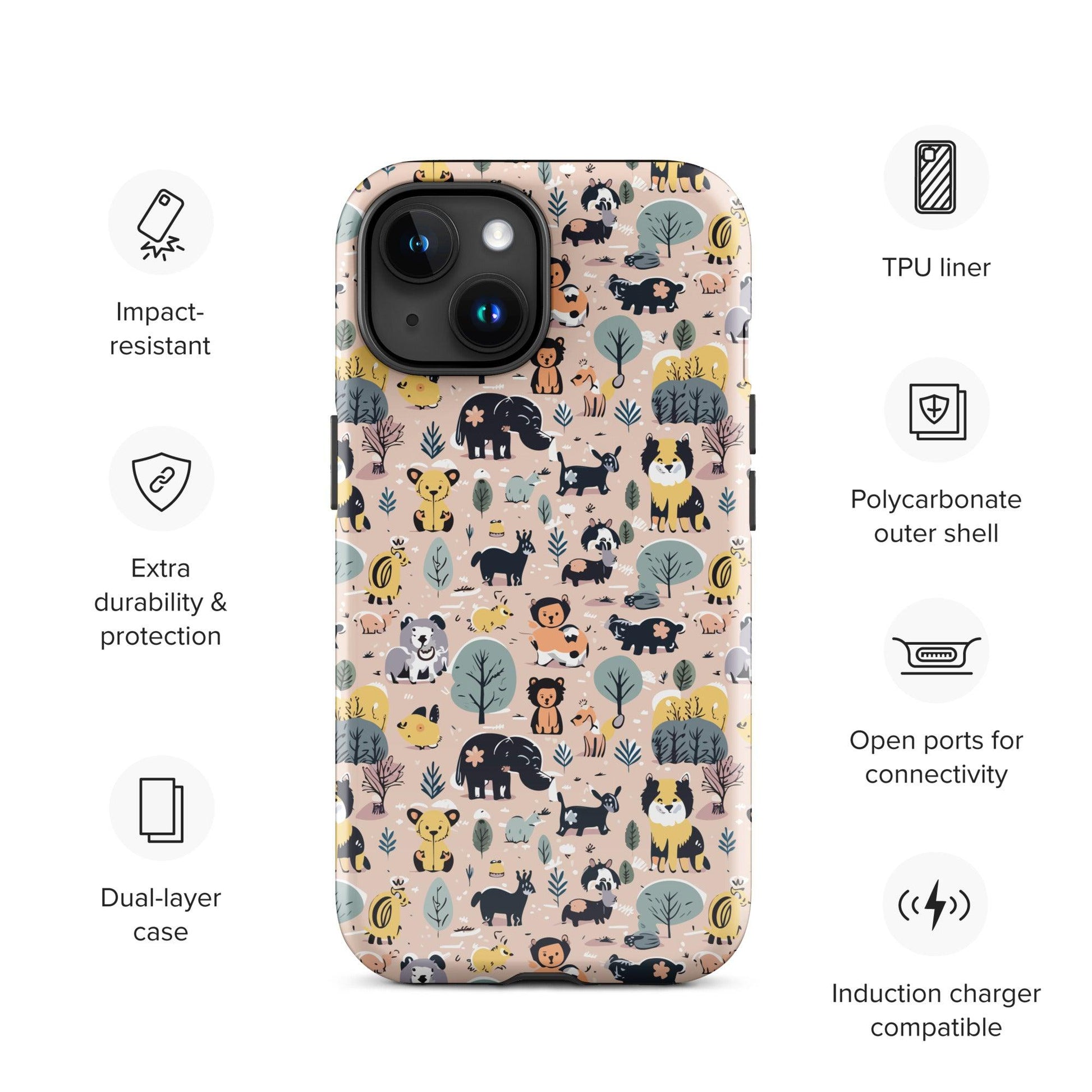 Mini animals | Tough Case for iPhone® - Teffie