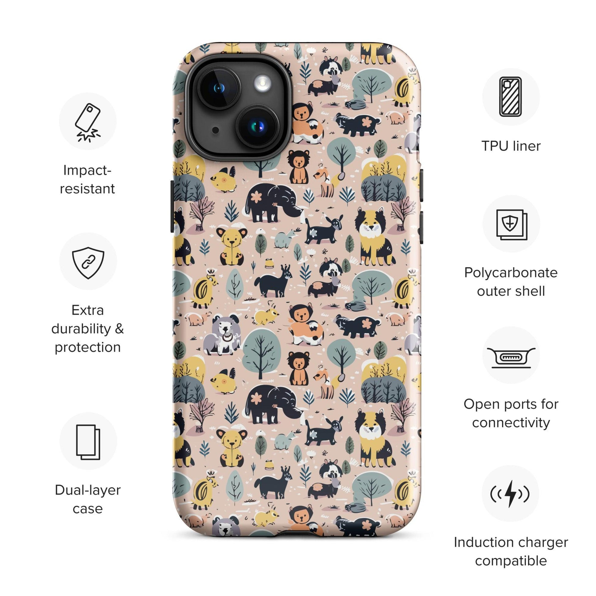 Mini animals | Tough Case for iPhone® - Teffie