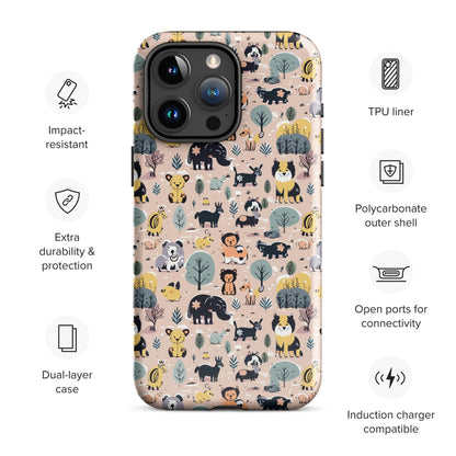 Mini animals | Tough Case for iPhone® - Teffie