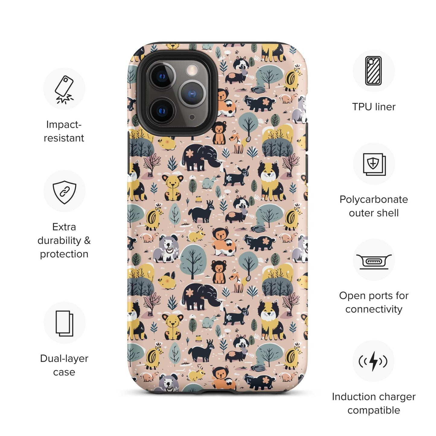 Mini animals | Tough Case for iPhone® - Teffie