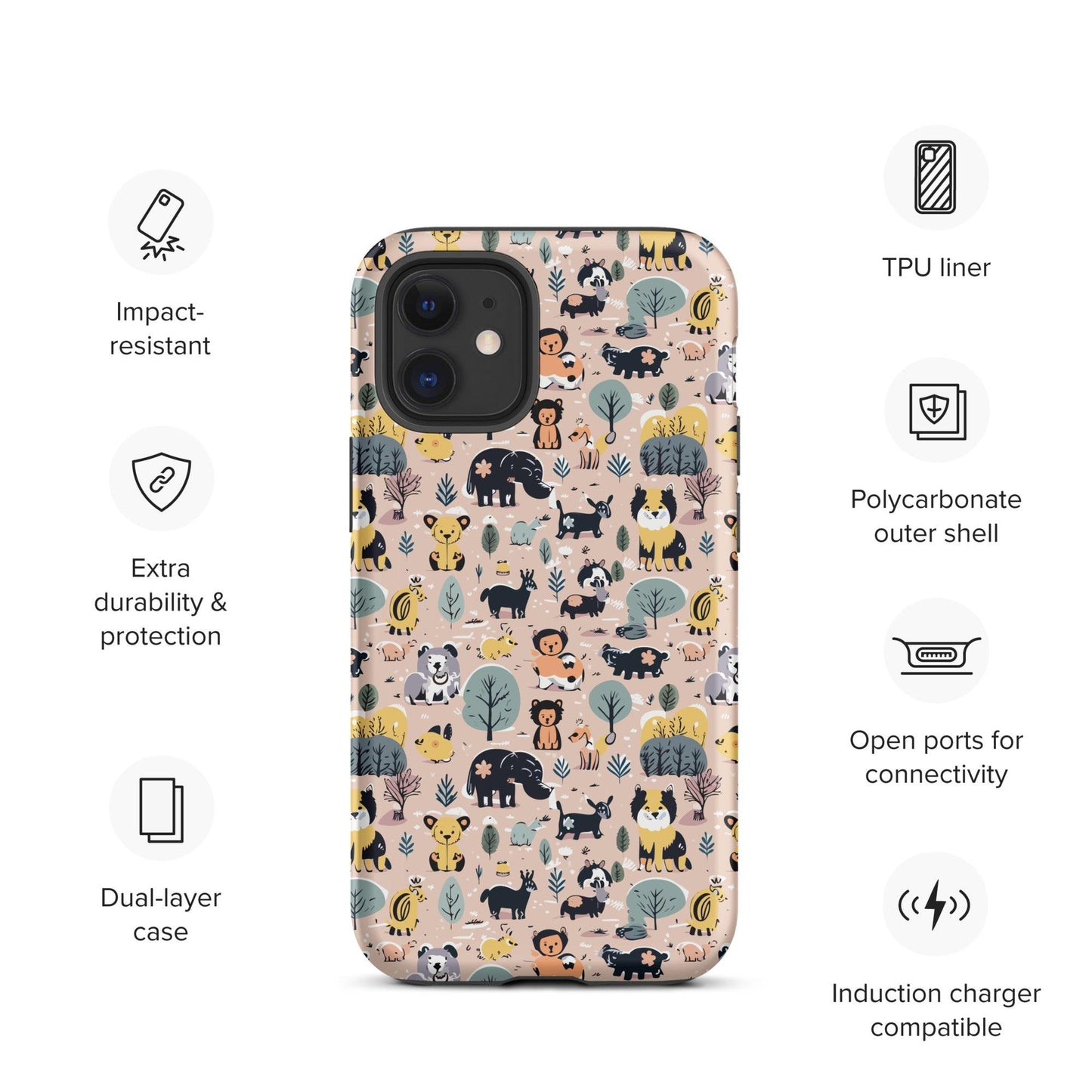 Mini animals | Tough Case for iPhone® - Teffie