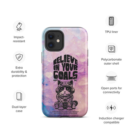 Believe in your goals | Tough Case for iPhone® - Teffie